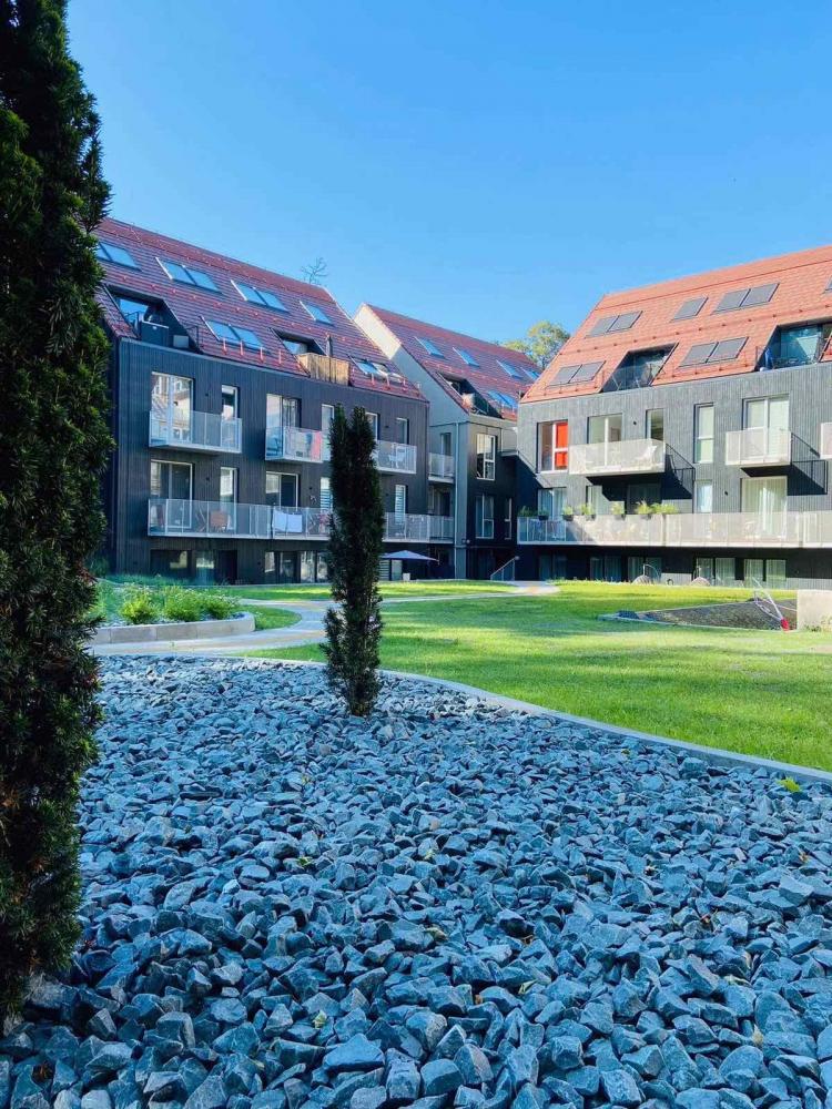 Apartments with balconies 'Hills' in Juodkrantė