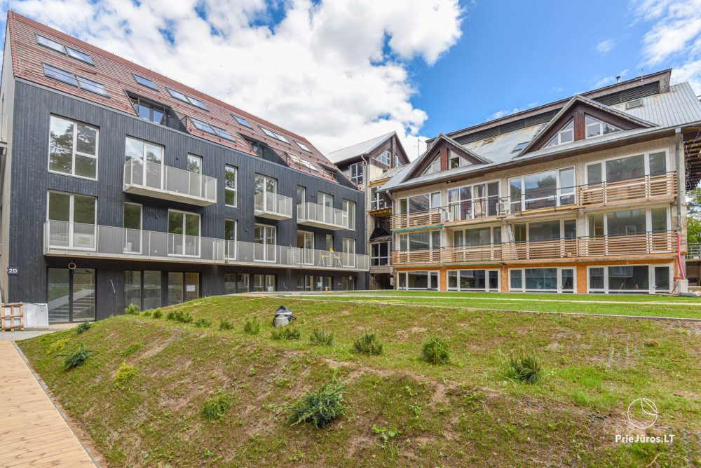 Apartments with balconies 'Hills' in Juodkrantė
