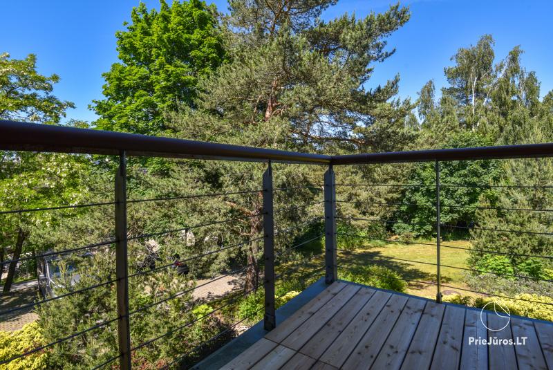 Modern apartment with a free parking space for rent in Nida, Curonian Spit