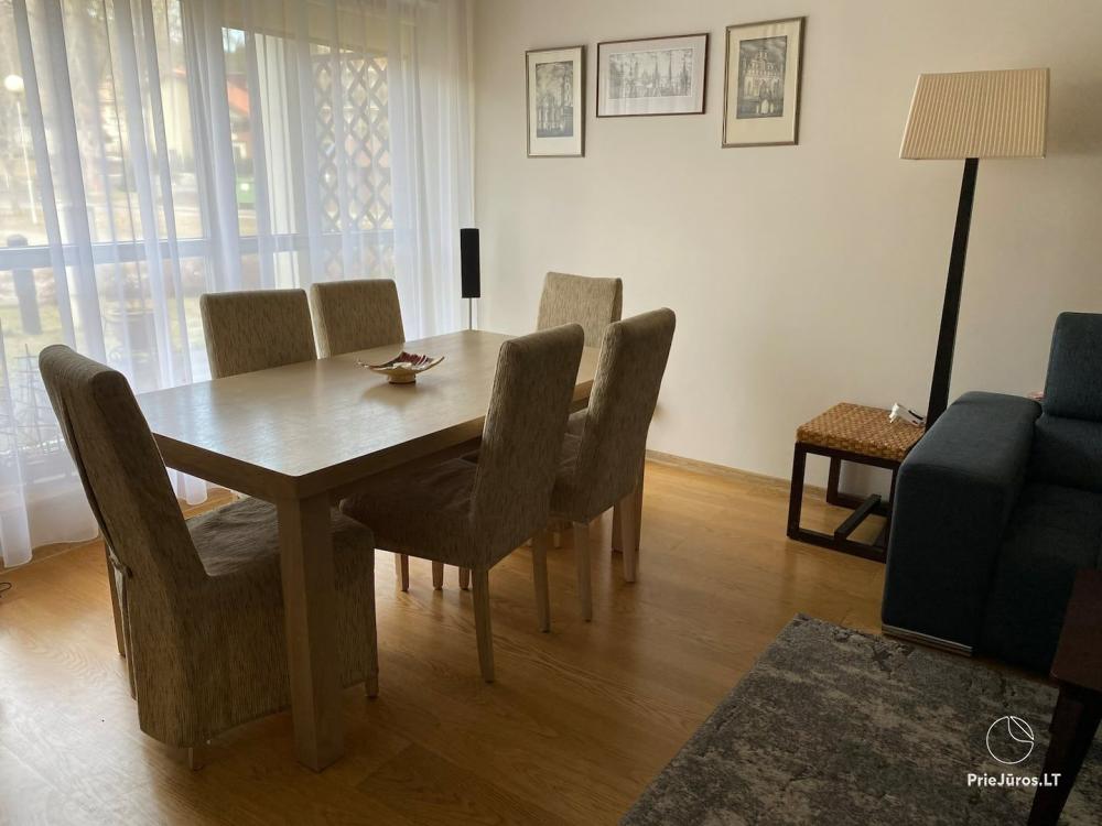 Two rooms apartment with terrace in Juodkrante