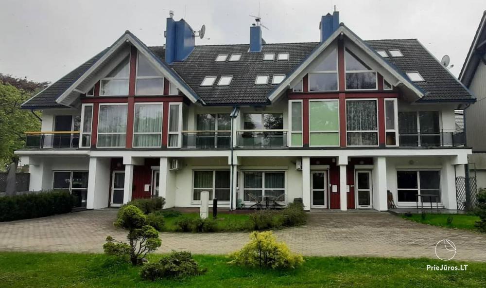 Two rooms apartment with terrace in Juodkrante