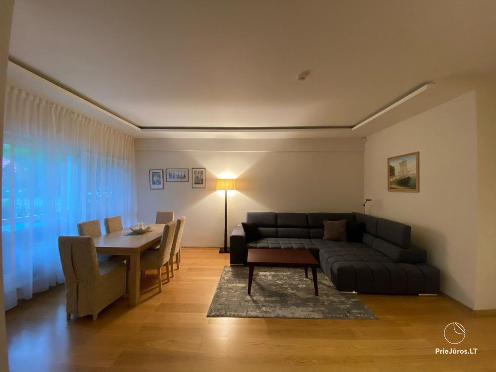 Two rooms apartment with terrace in Juodkrante