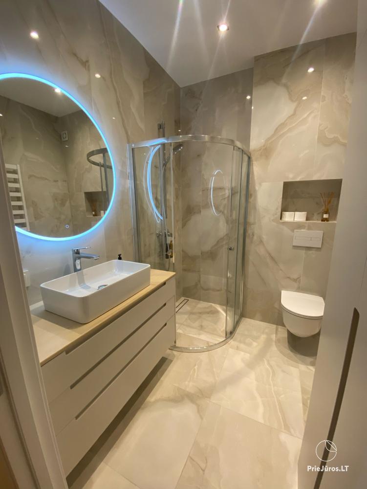 Two rooms apartment with terrace in Juodkrante