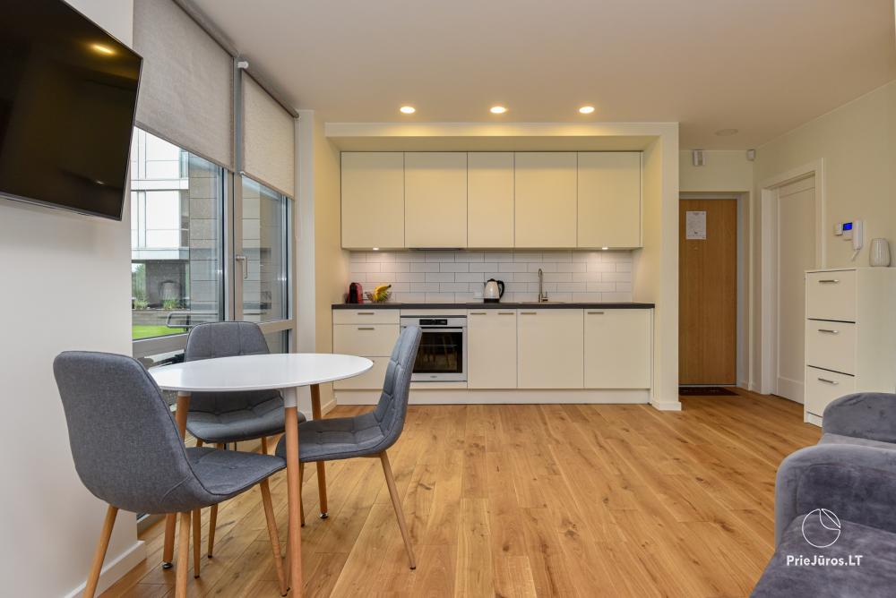 New one room flat with terrace for rent in Sventoji