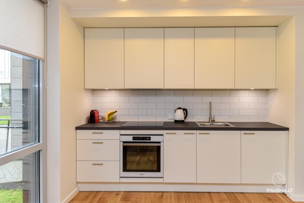 New one room flat with terrace for rent in Sventoji