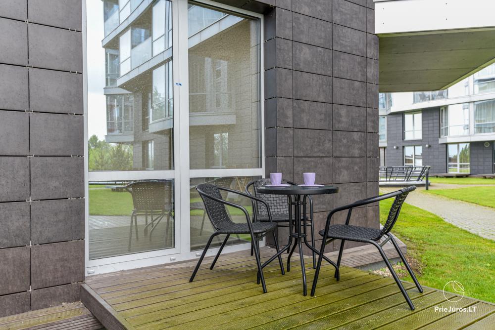 New one room flat with terrace for rent in Sventoji