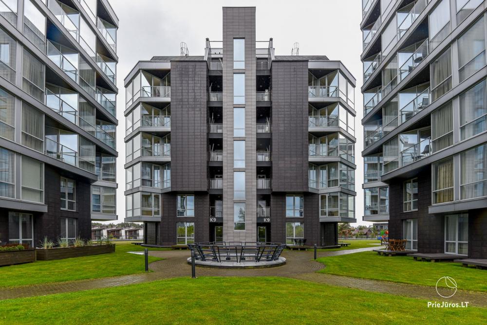 New one room flat with terrace for rent in Sventoji
