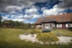 Apartments, rooms, holiday huts, camping, house with hall Homestead at the Sea