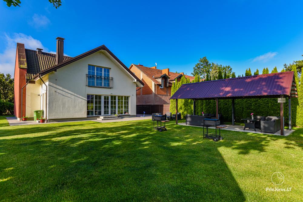 Rooms for rent in Karklė - Gintaro sodyba. Yard, summerhouse, hot tub