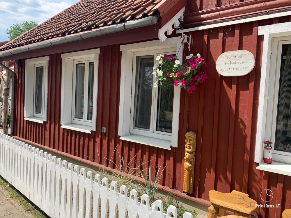 Pakalnes apartments for rent in Rusne
