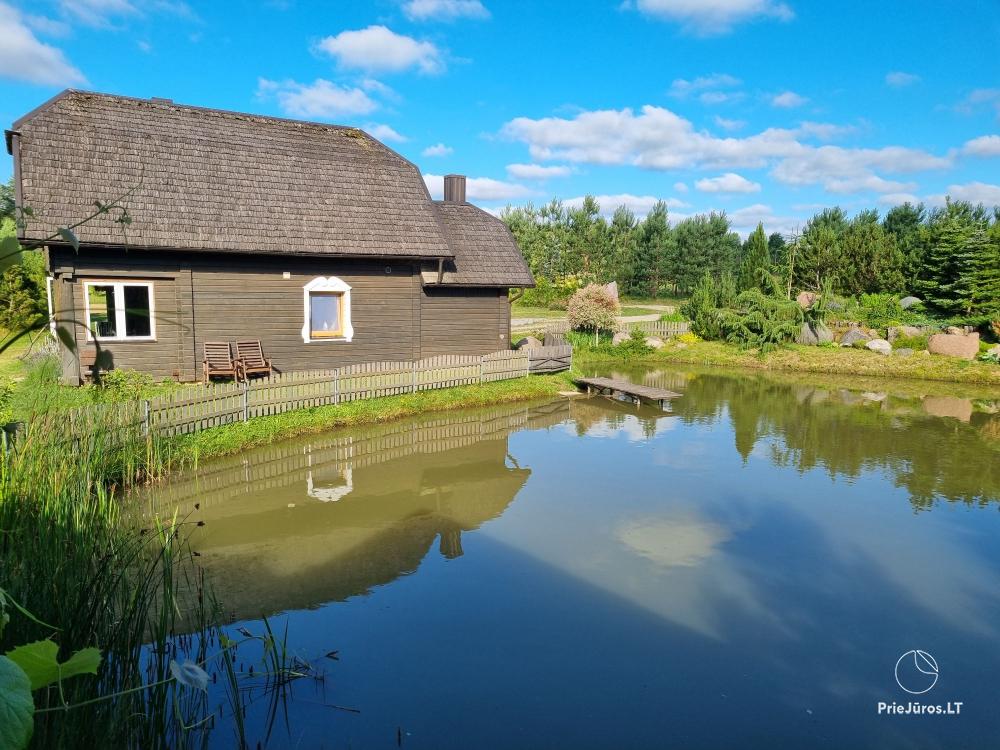 Homestead Refreshment in Kretinga region near the Lazdininkai pond. - 1