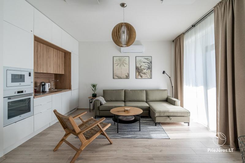 Apartment for rent in Palanga, in Kunigiskiai, in complex Mano jura