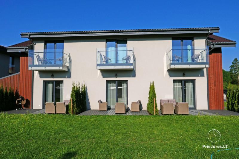 Brand new apartments in Kunigiškiai. 2-6 guests, balconies, terraces