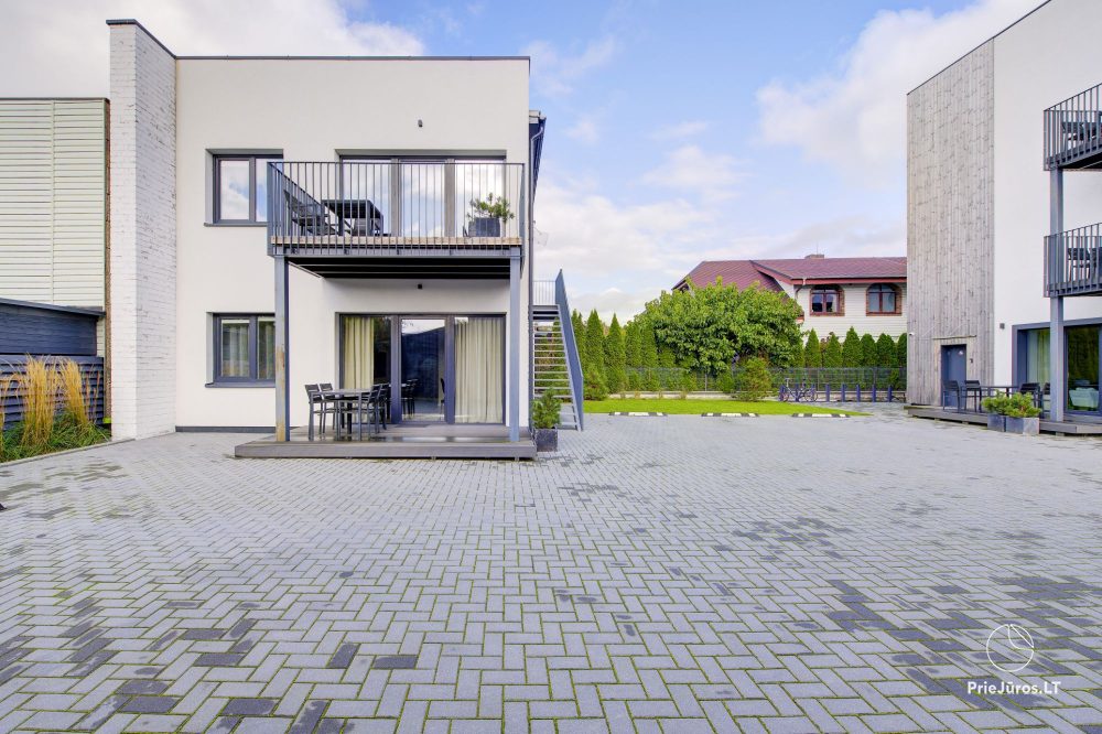 Apartments for rent in Melnrage (Klaipeda) Smilgų kiemas – 200 m to the sea