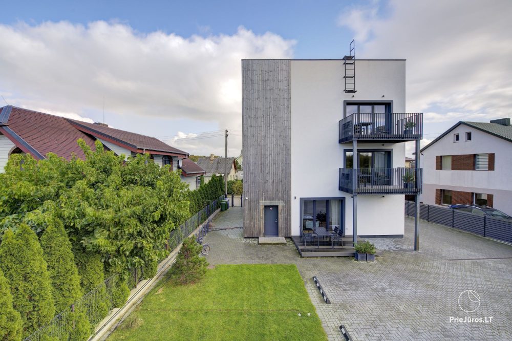 Apartments for rent in Melnrage (Klaipeda) Smilgų kiemas – 200 m to the sea