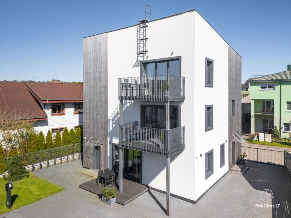 Apartments for rent in Melnrage (Klaipeda) Smilgų kiemas – 200 m to the sea