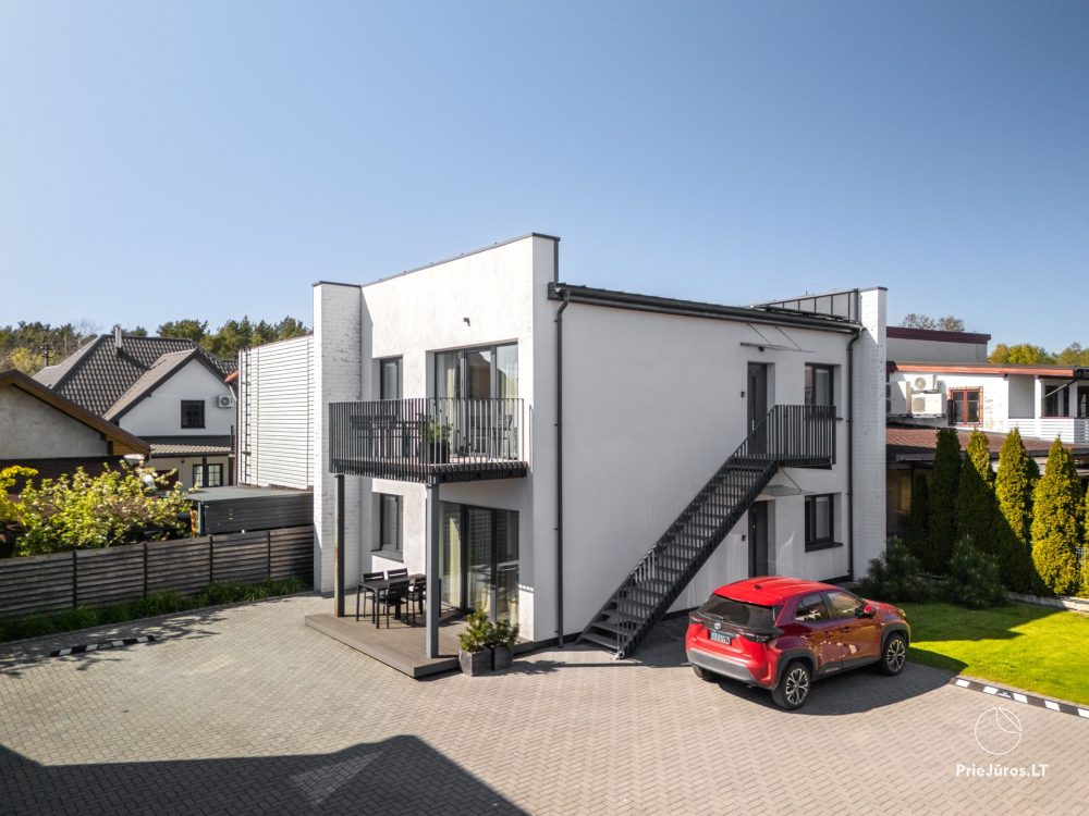 Apartments for rent in Melnrage (Klaipeda) Smilgų kiemas – 200 m to the sea