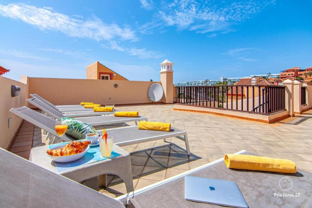 Апартаменты Lujoso apartamento de 3 dormitorios con y panorámica vista mar на Тенерифе