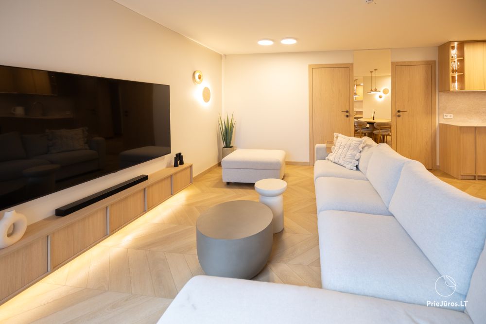 Spacious apartment for rent in Nida for up to 6 people Nidos Gintaras