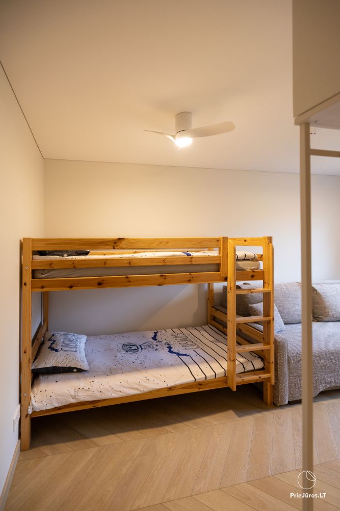 Spacious apartment for rent in Nida for up to 6 people Nidos Gintaras