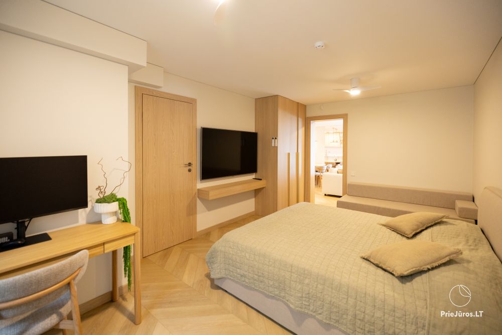 Spacious apartment for rent in Nida for up to 6 people Nidos Gintaras