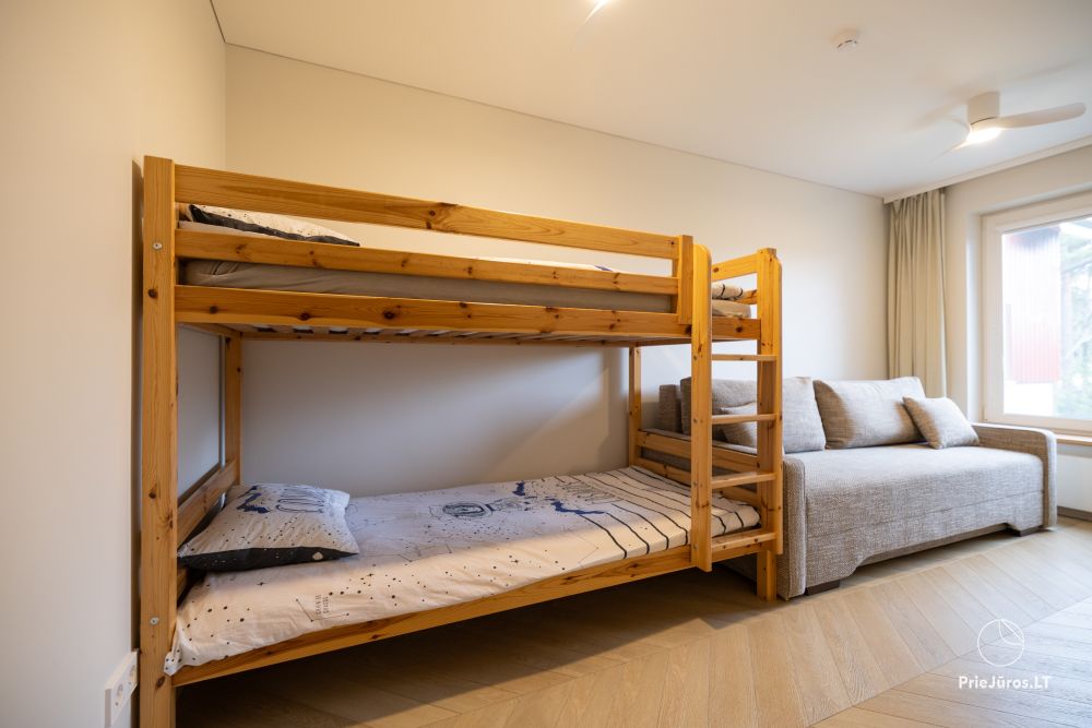 Spacious apartment for rent in Nida for up to 6 people Nidos Gintaras