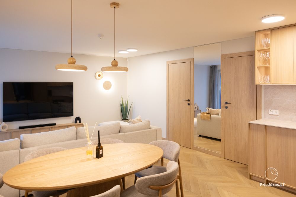 Spacious apartment for rent in Nida for up to 6 people Nidos Gintaras