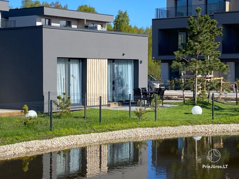 New cottage next to the pond in complex Mano jura