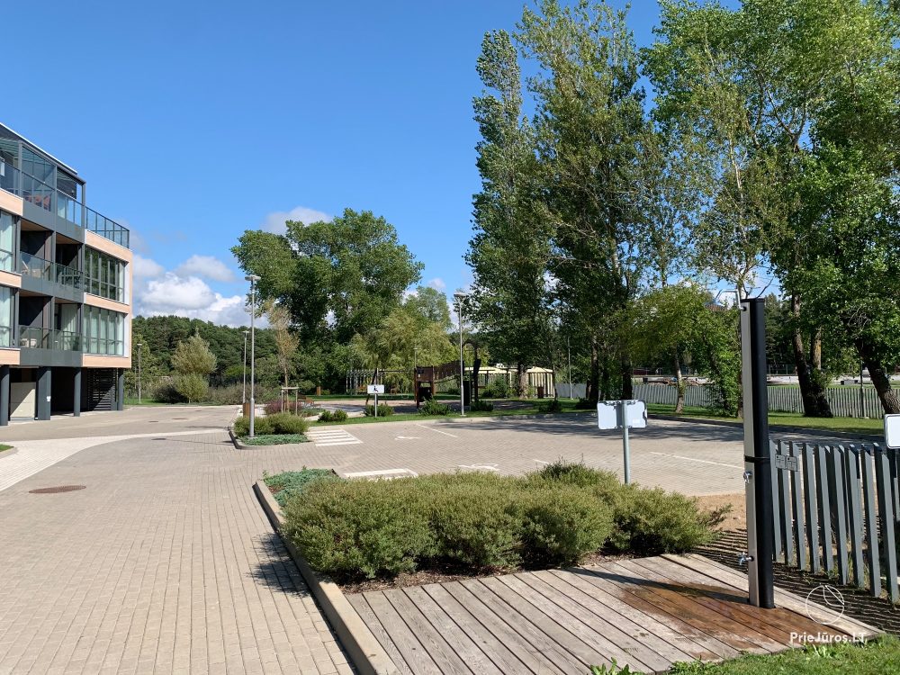 Sunset apartments, in the area of Šventoji Gate