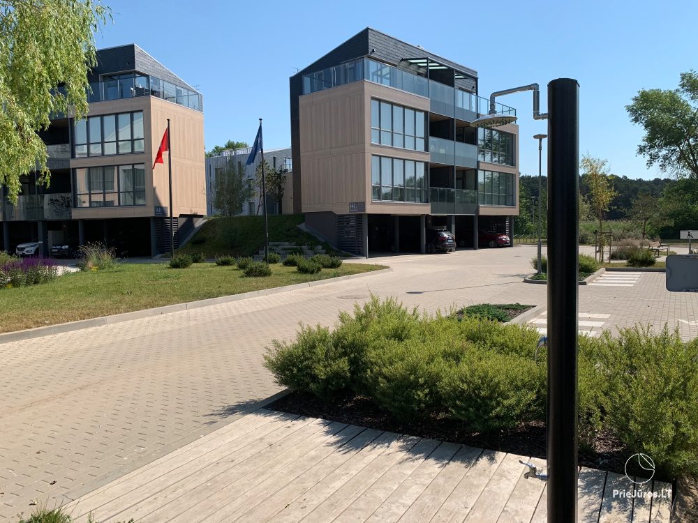 Sunset apartments, in the area of Šventoji Gate