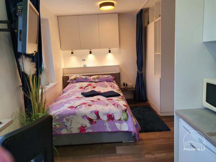 Flat Sana in the center of Nida with large balcony (6 meters) with a view of the Curonian lagoon