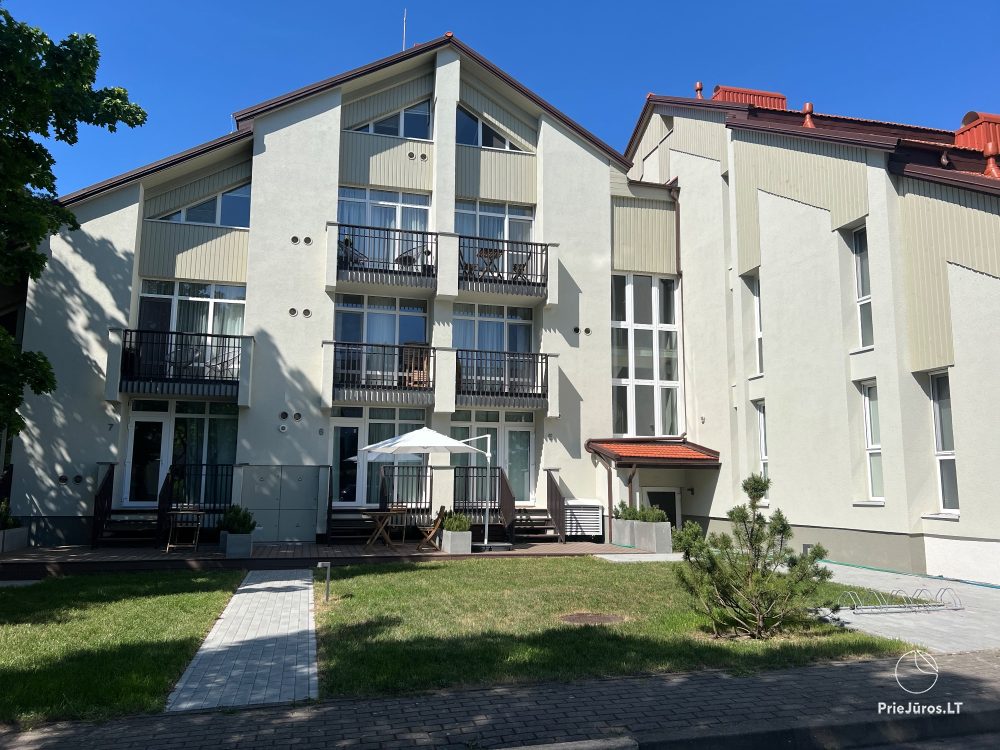 Newly furnished apartments in Juodkrante Come2rest Smilga