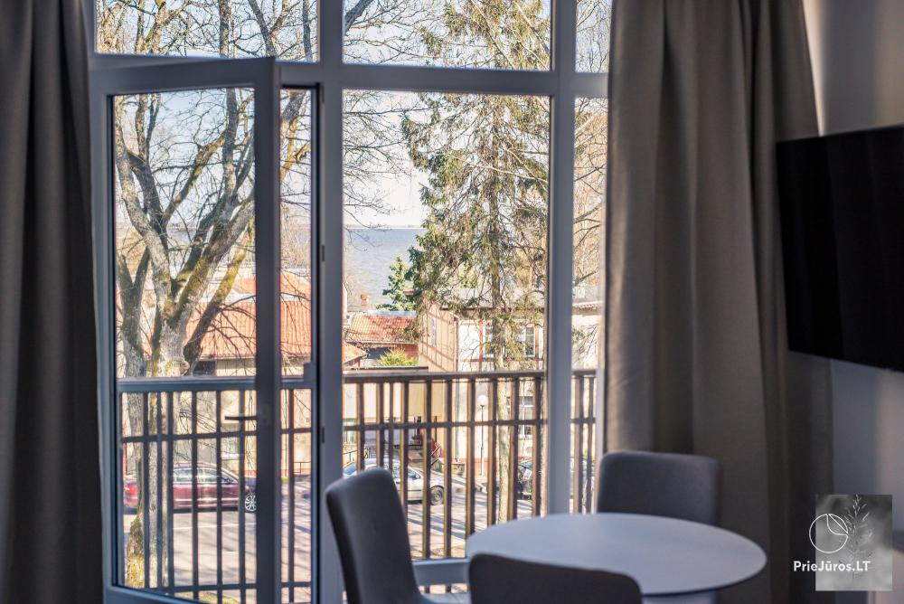 Newly furnished apartments in Juodkrante Come2rest Smilga