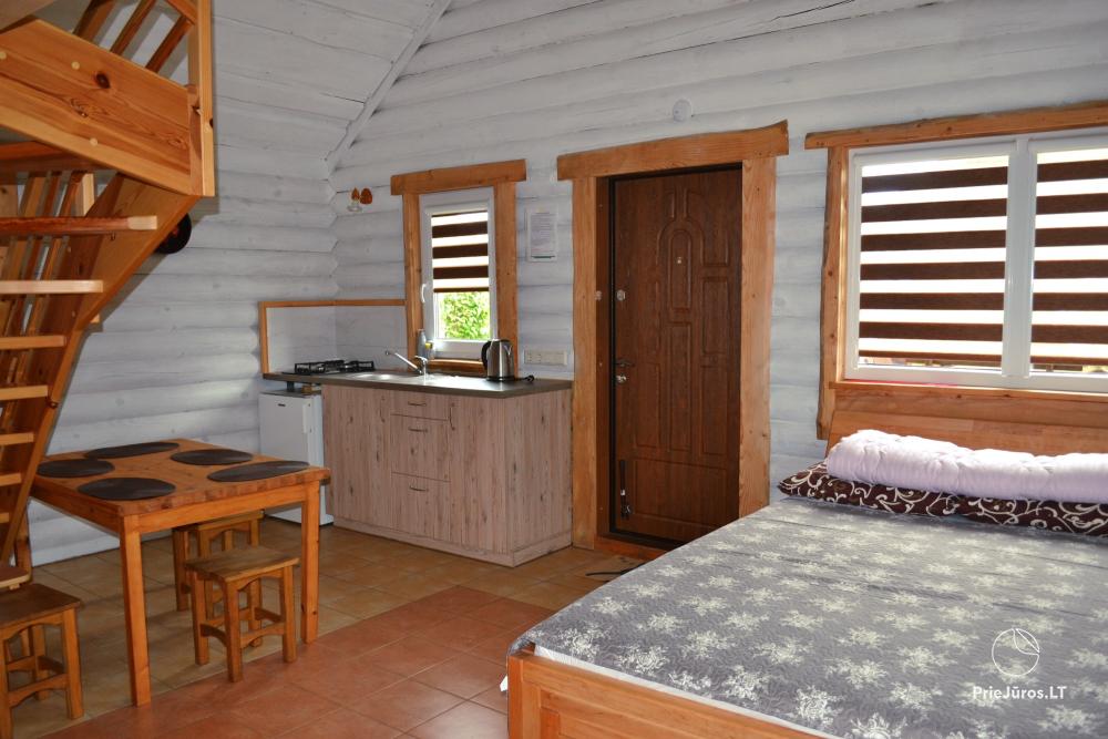 Log-huts in Sventoji
