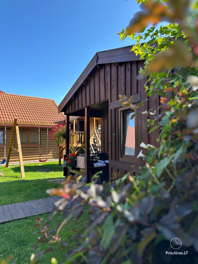 Log-huts in Sventoji