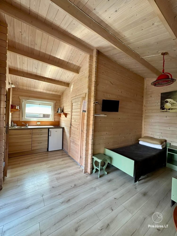 Log-huts in Sventoji