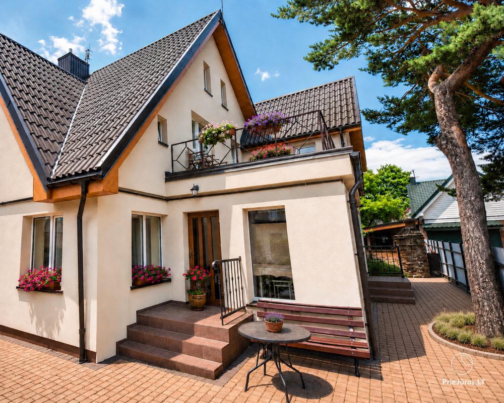 Rest house and apartments for rent in Palanga and in Kunigiskiai
