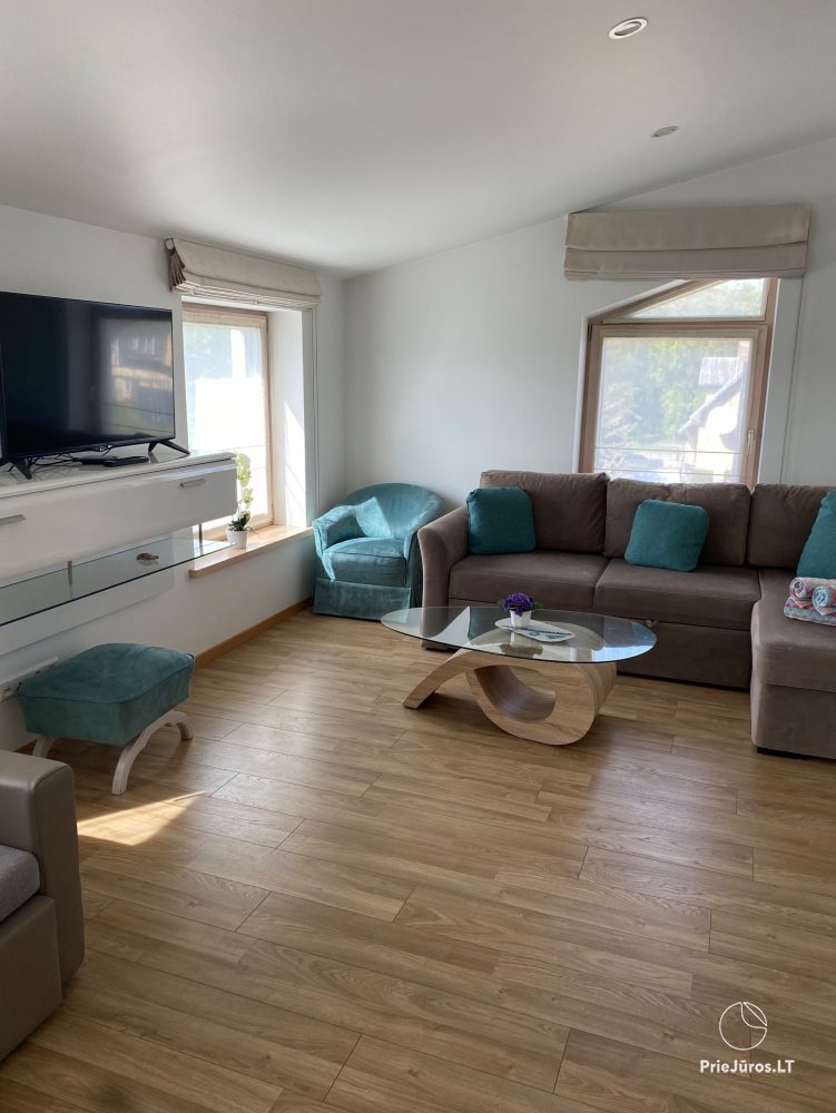 Three-storey cottage in the center of Palanga