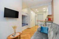 Cozy one-room apartment rental in Juodkrantė with a sauna