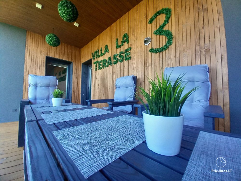 Villa La Terasse дом в аренду рядом с Палангой