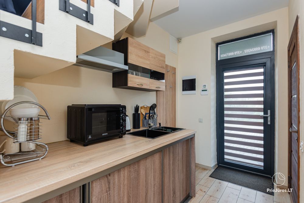 Cosy holiday houses for rent in Sventoji