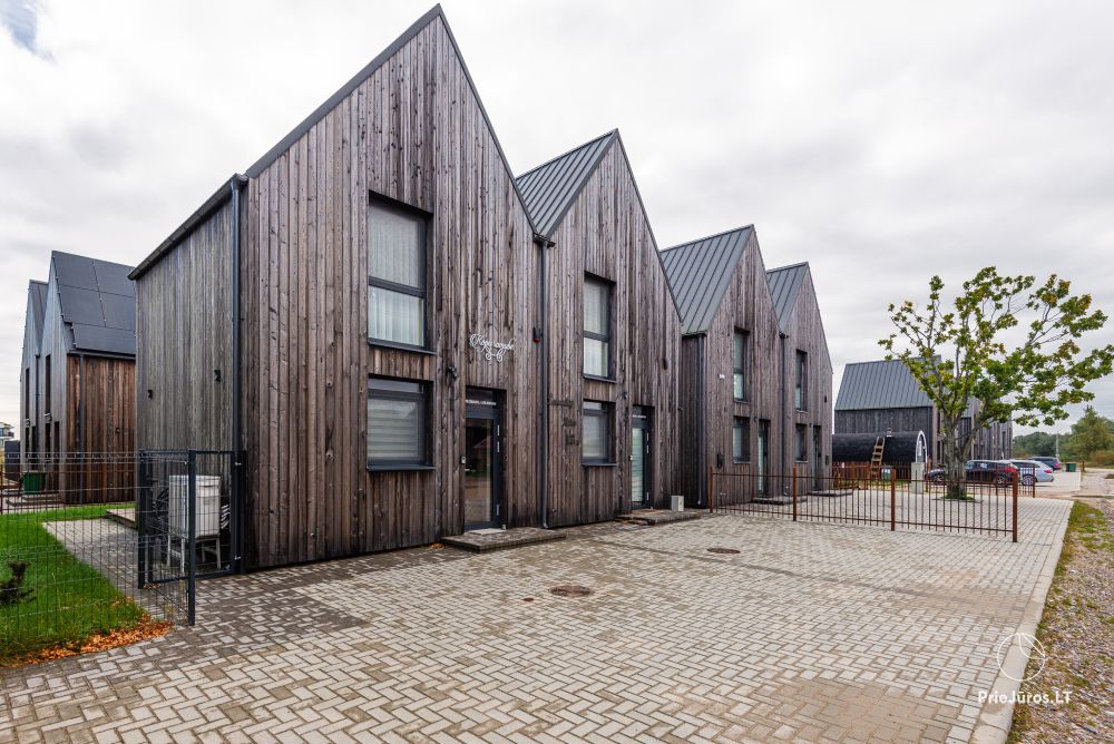 Cosy holiday houses for rent in Sventoji
