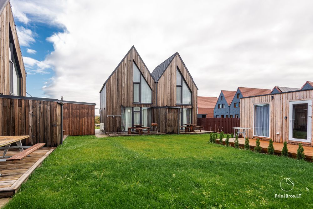 Cosy holiday houses for rent in Sventoji