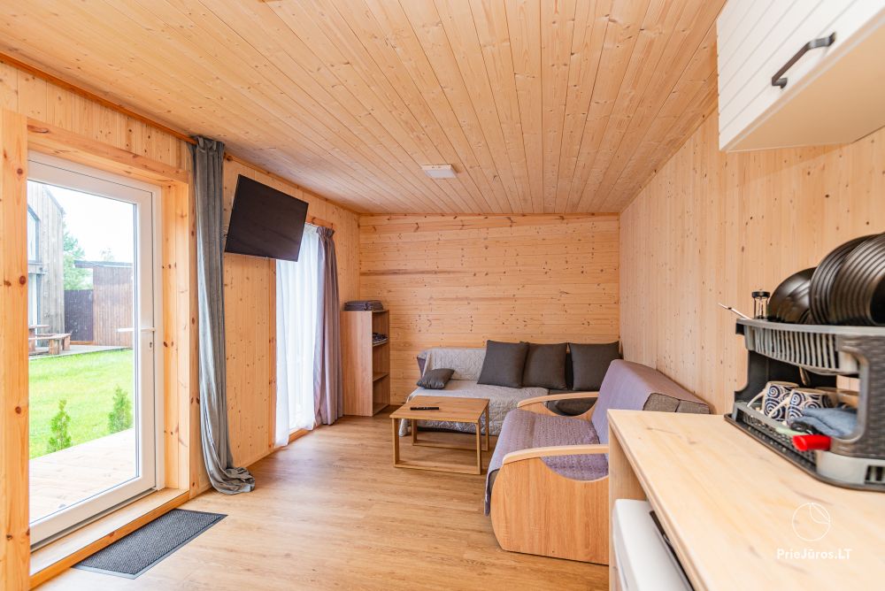 Cosy holiday houses for rent in Sventoji