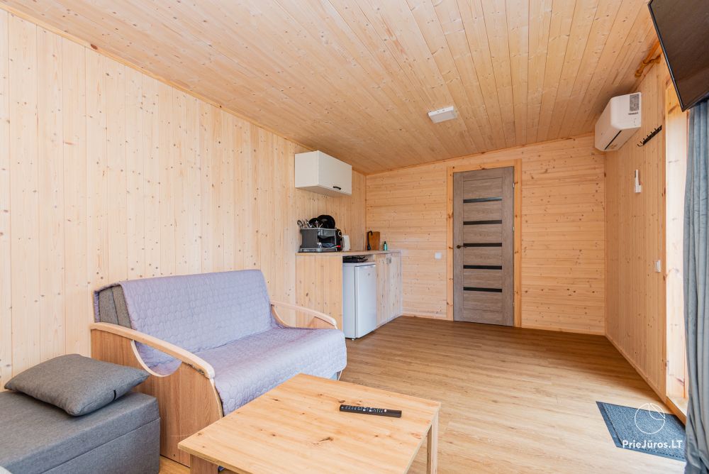 Cosy holiday houses for rent in Sventoji