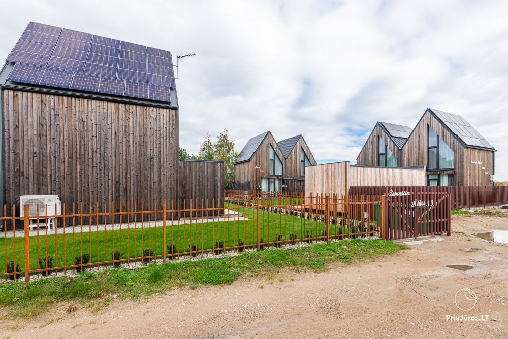 Cosy holiday houses for rent in Sventoji