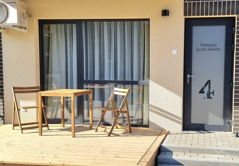 Apartment for rent in Palanga with a terrace and a separate entrance from the yard! - 1