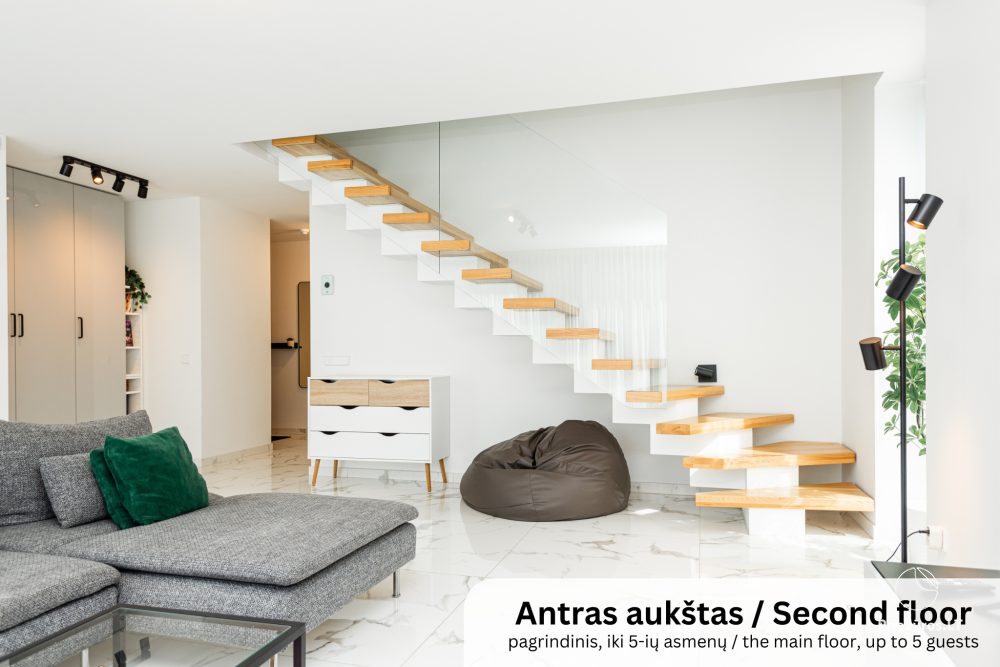 Cottage apartment for rent in Kunigiskiai. Just 250 meters to the sea!