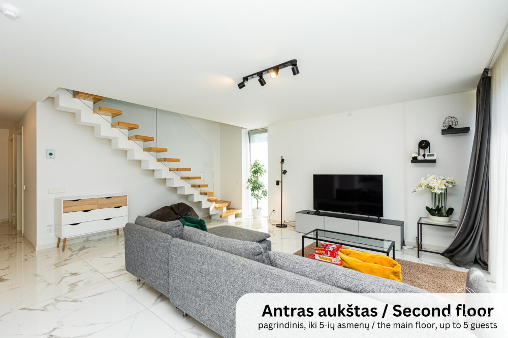 Cottage apartment for rent in Kunigiskiai. Just 250 meters to the sea!