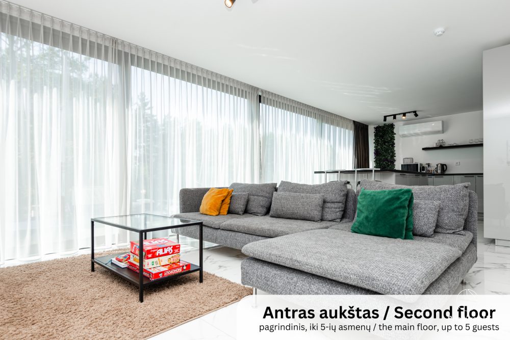 Cottage apartment for rent in Kunigiskiai. Just 250 meters to the sea!